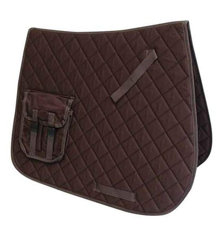 Shedrow Stock Saddle Pad at Spring Saddlery