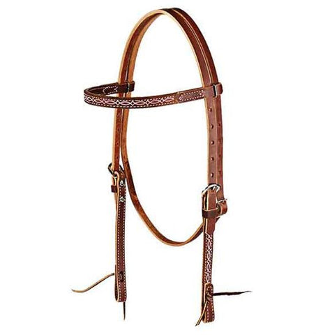 Weaver Boot Stitch Headstall at Spring Saddlery